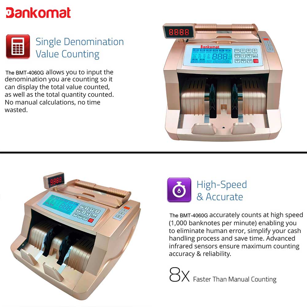 BANKOMAT Cash Counting Machine BM - 206 G