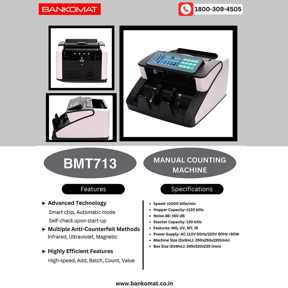 BANKOMAT Cash Counting Machine BM - 713