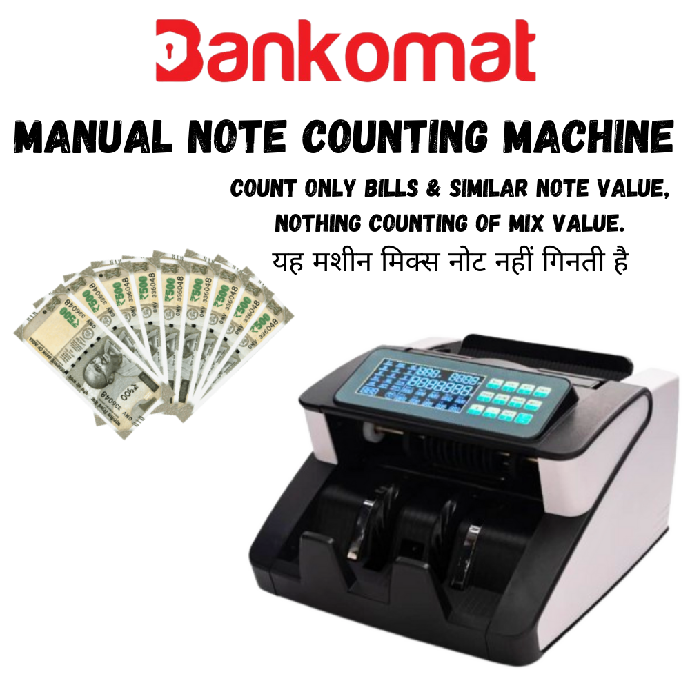 BANKOMAT Cash Counting Machine BMT-713 Manual