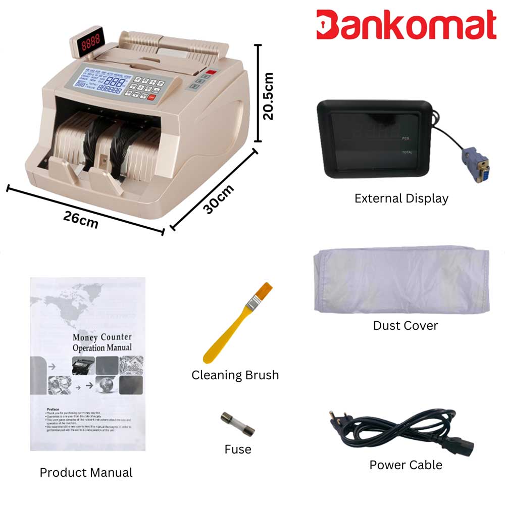 BANKOMAT Cash counting machine BM - 70 G