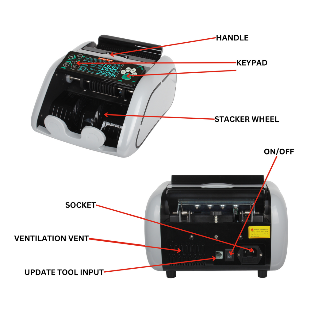 BANKOMAT Cash Counting Machine BMT-2090 Manual