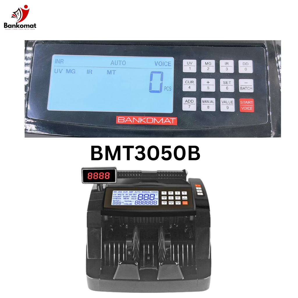 BANKOMAT Cash Counting Machine BM - 70B Manual