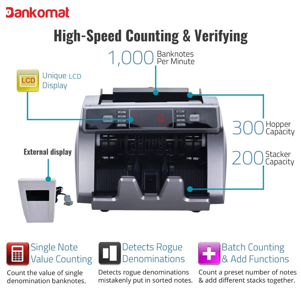 BANKOMAT Cash Counting Machine BM -C09