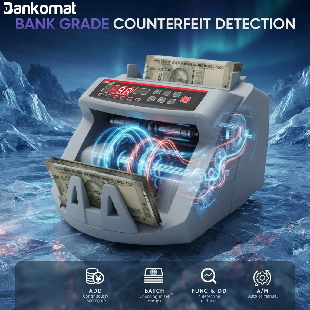 Note Counting/Currency Counting Machine Note Counting Machine (Counting Speed - 1000 Notes/min)