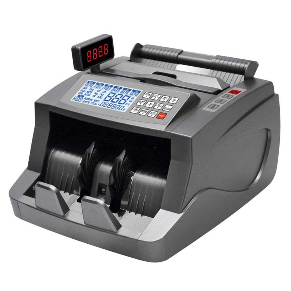 Professional Mix Value Note Counter with External Display by Bankomat