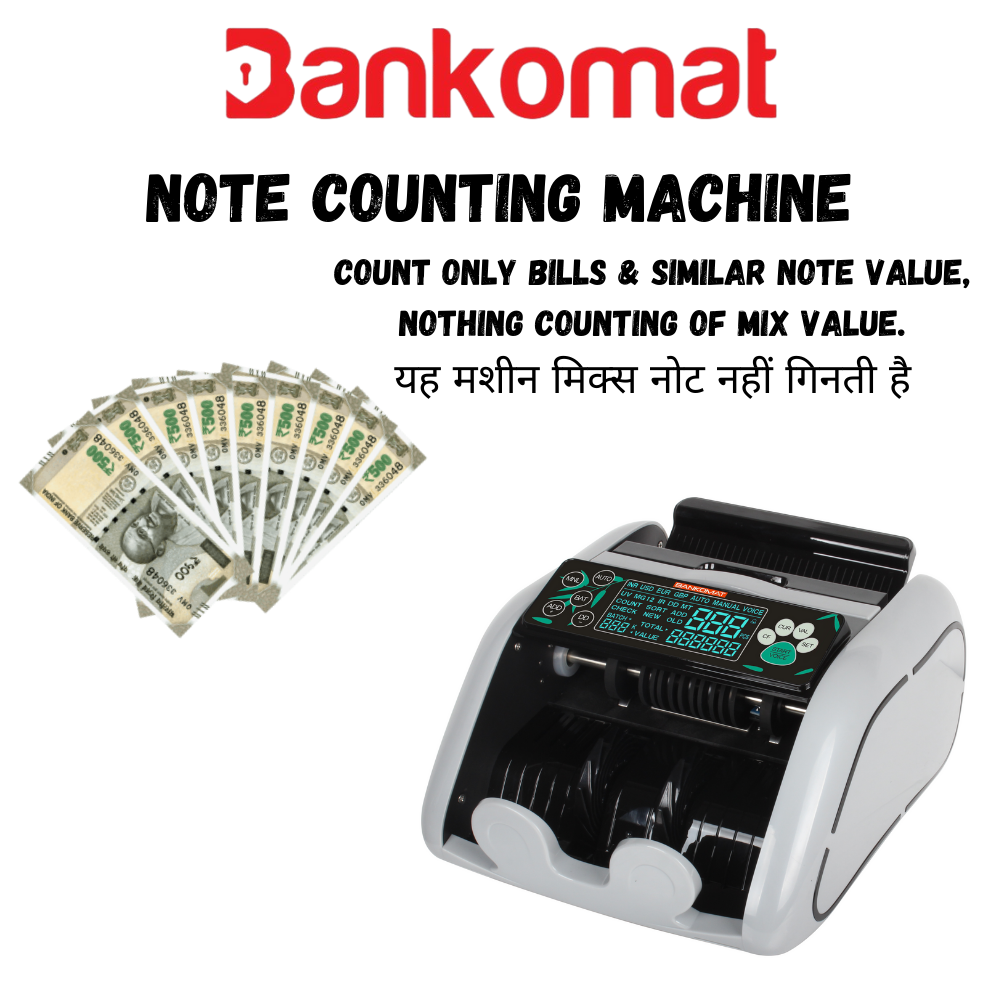 BANKOMAT Cash Counting Machine BMT-2090 Manual