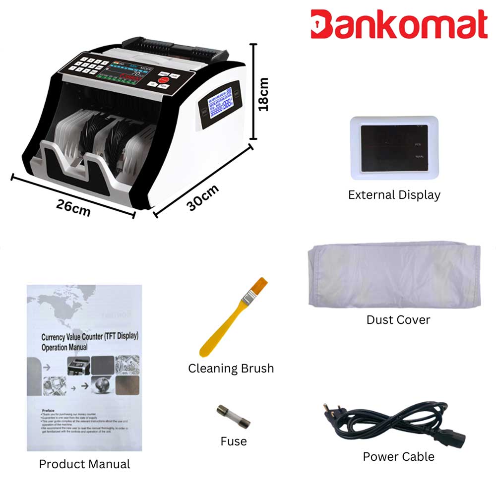 Cash Counting Machine BM - 208 Mixed