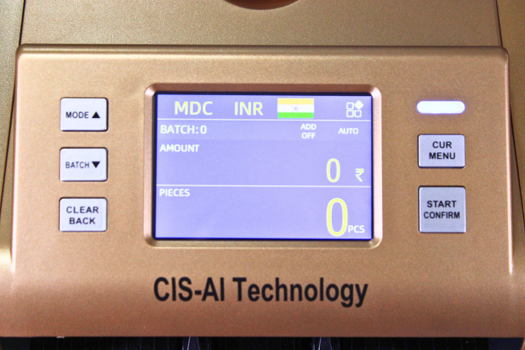 CIS AI-Technology Cash Counting machine 6000Pro Gold
