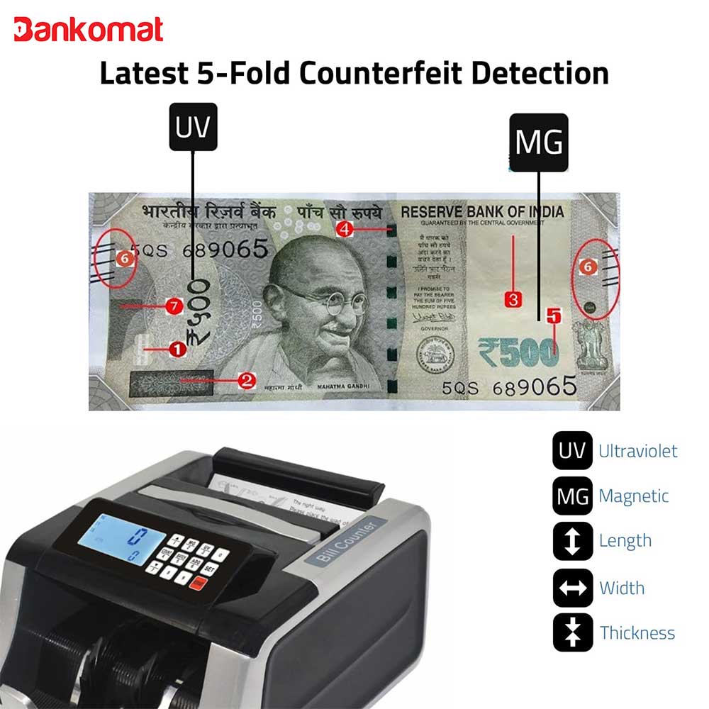 BANKOMAT Cash Counting Machine BMT-3030