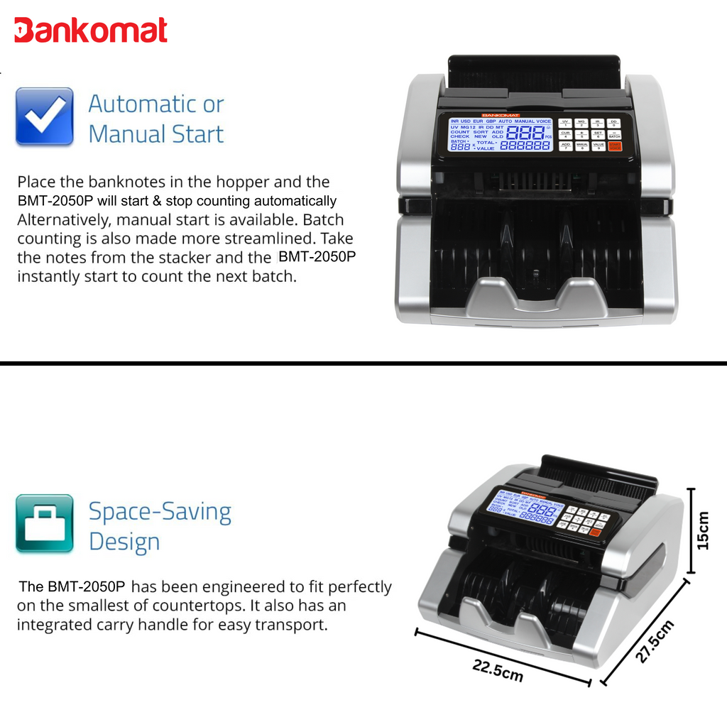 BANKOMAT Cash Counting Machine BM - 105