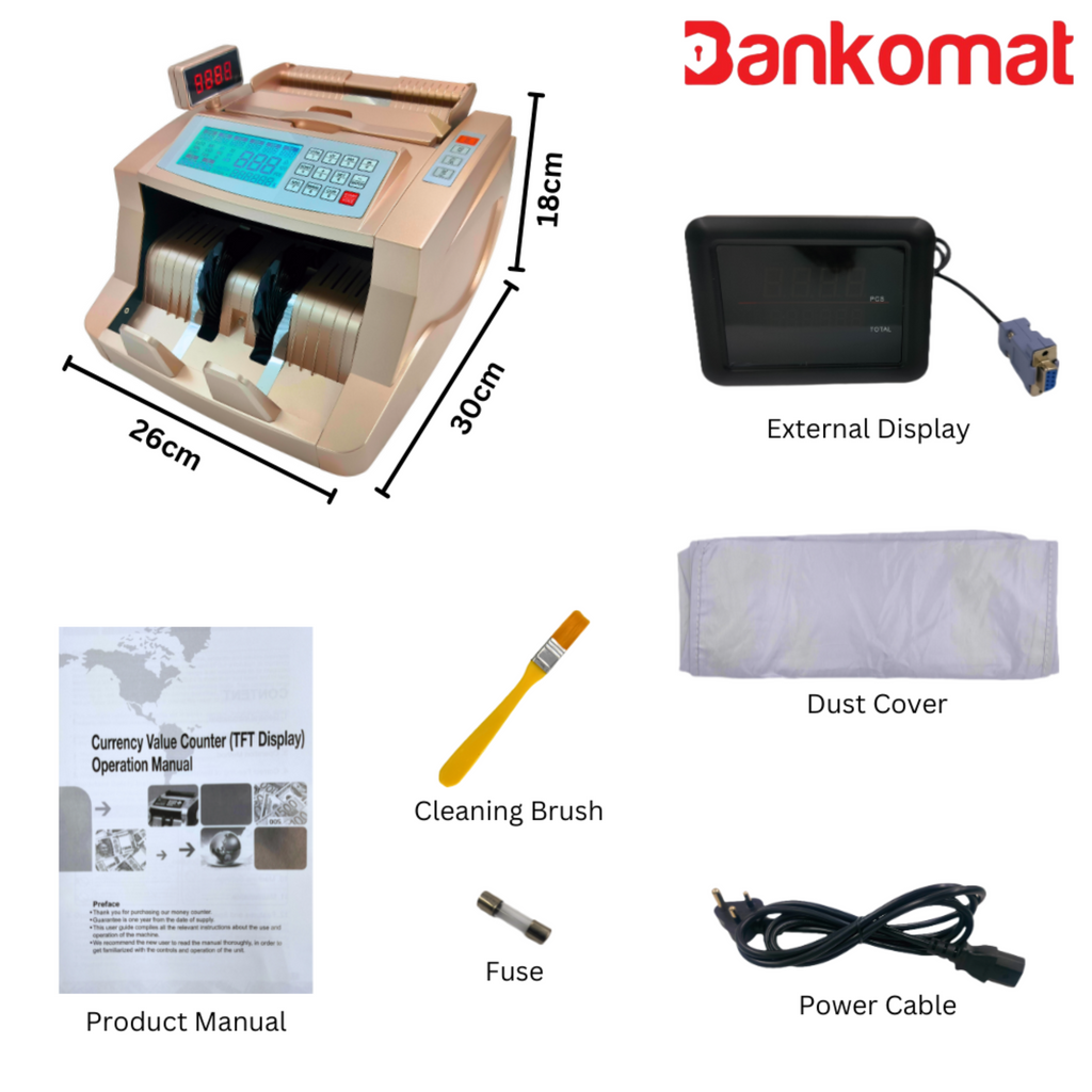 BANKOMAT Cash Counting Machine BM - 206G