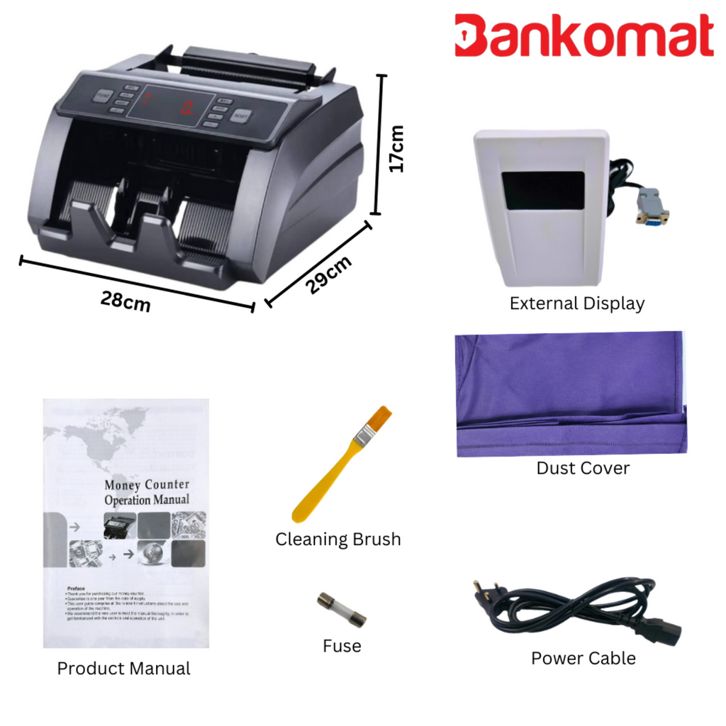 BANKOMAT Cash Counting Machine BMT-C09