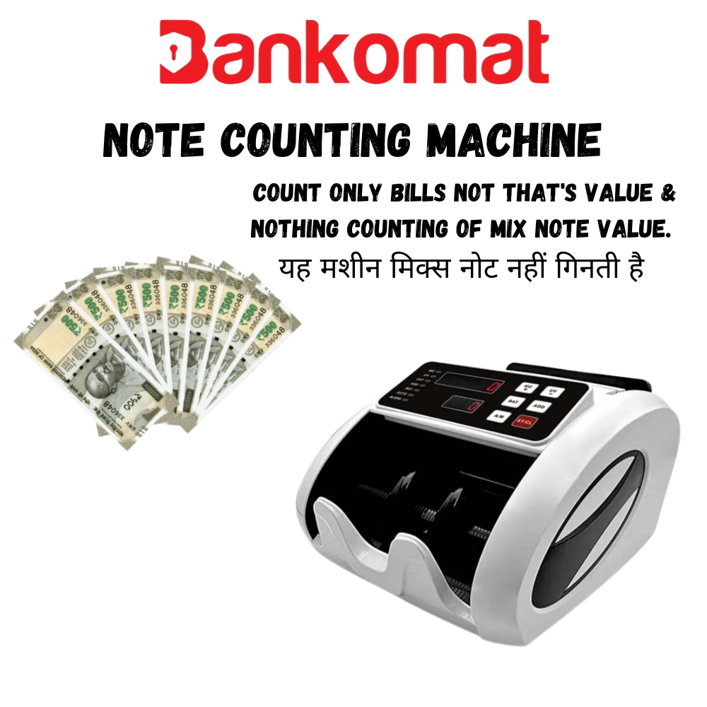 BANKOMAT Note Counting Machine BMT-715 Manual