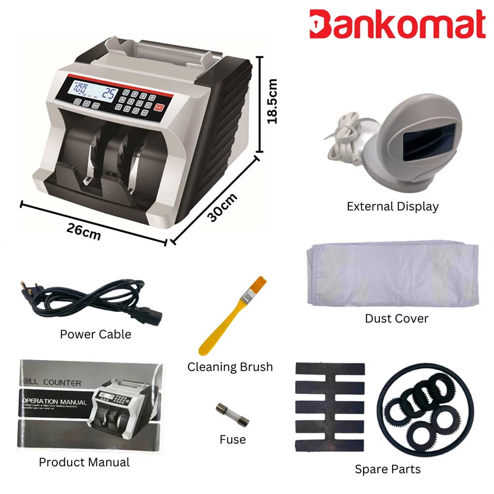 BANKOMAT NOTE COUNTING MACHINE BMT-3300 Basic
