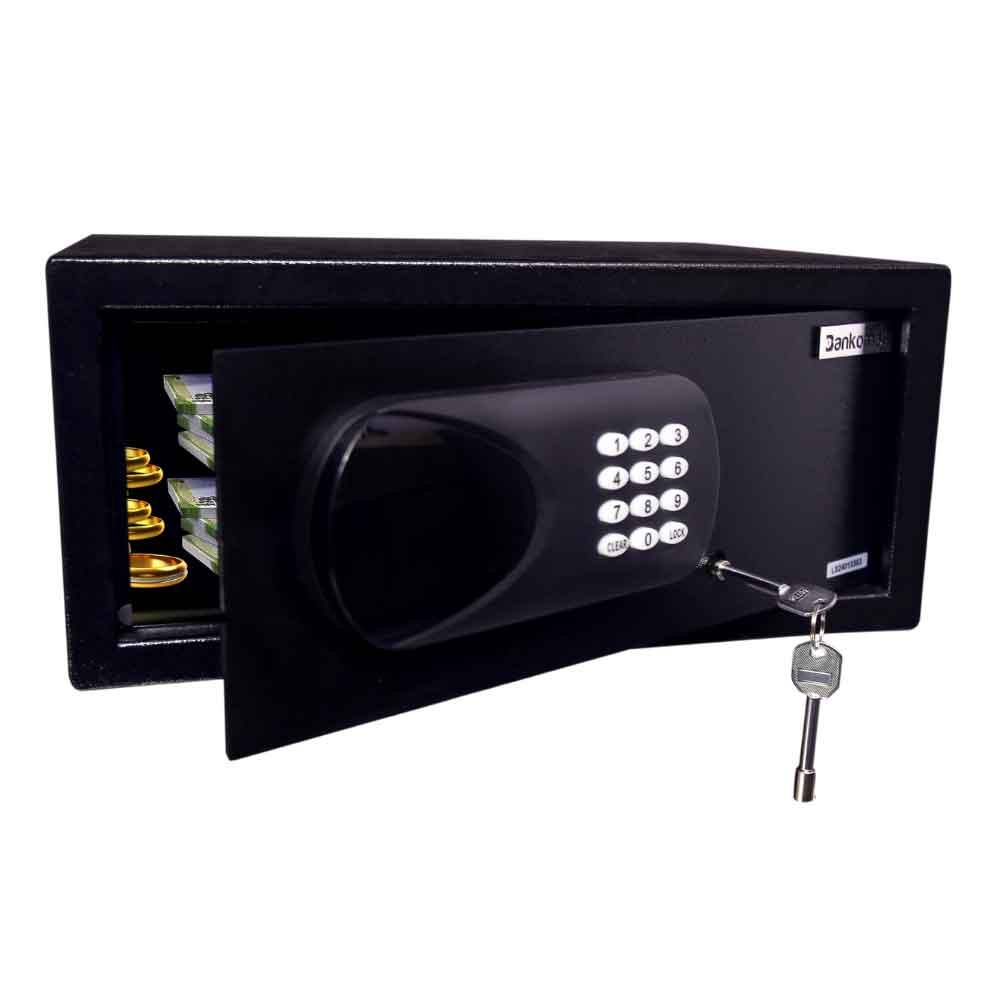 BANKOMAT Digital Safe With Electronic Keypad Lock System For Home, Office & Hotel (BMT-195TB)