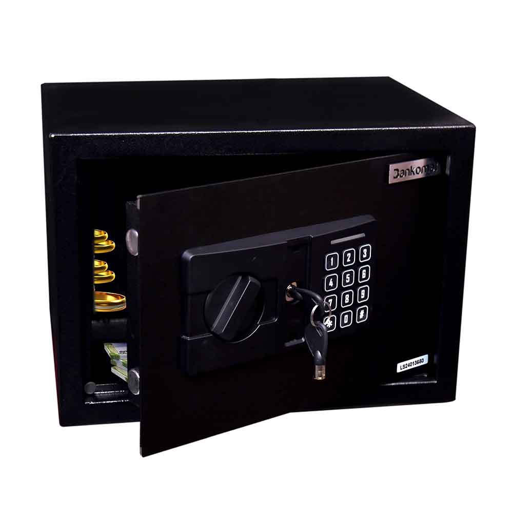 BANKOMAT Digital Safe With Electronic Keypad Lock System For Home, Office & Hotel (BMT-25DN)