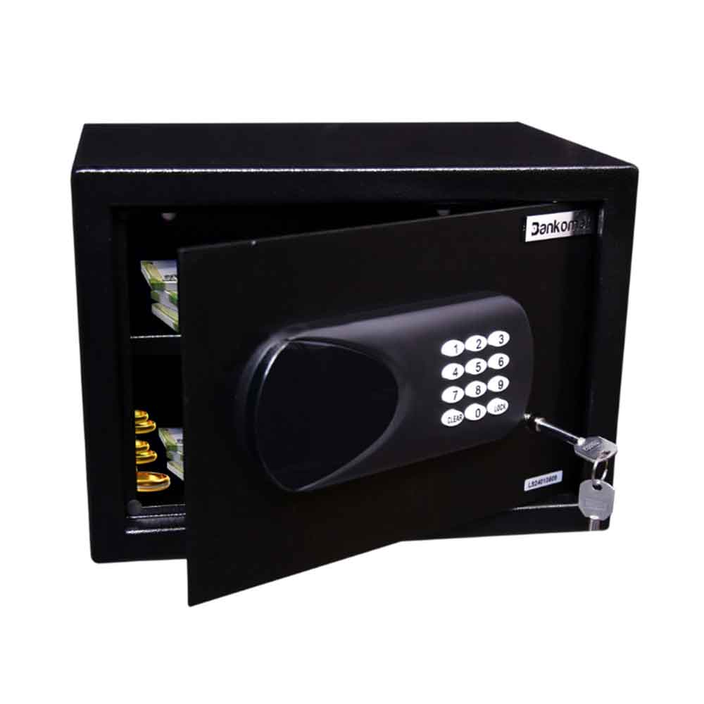 BANKOMAT Digital Safe With Electronic Keypad Lock System For Home, Office & Hotel (BMT-25TB)