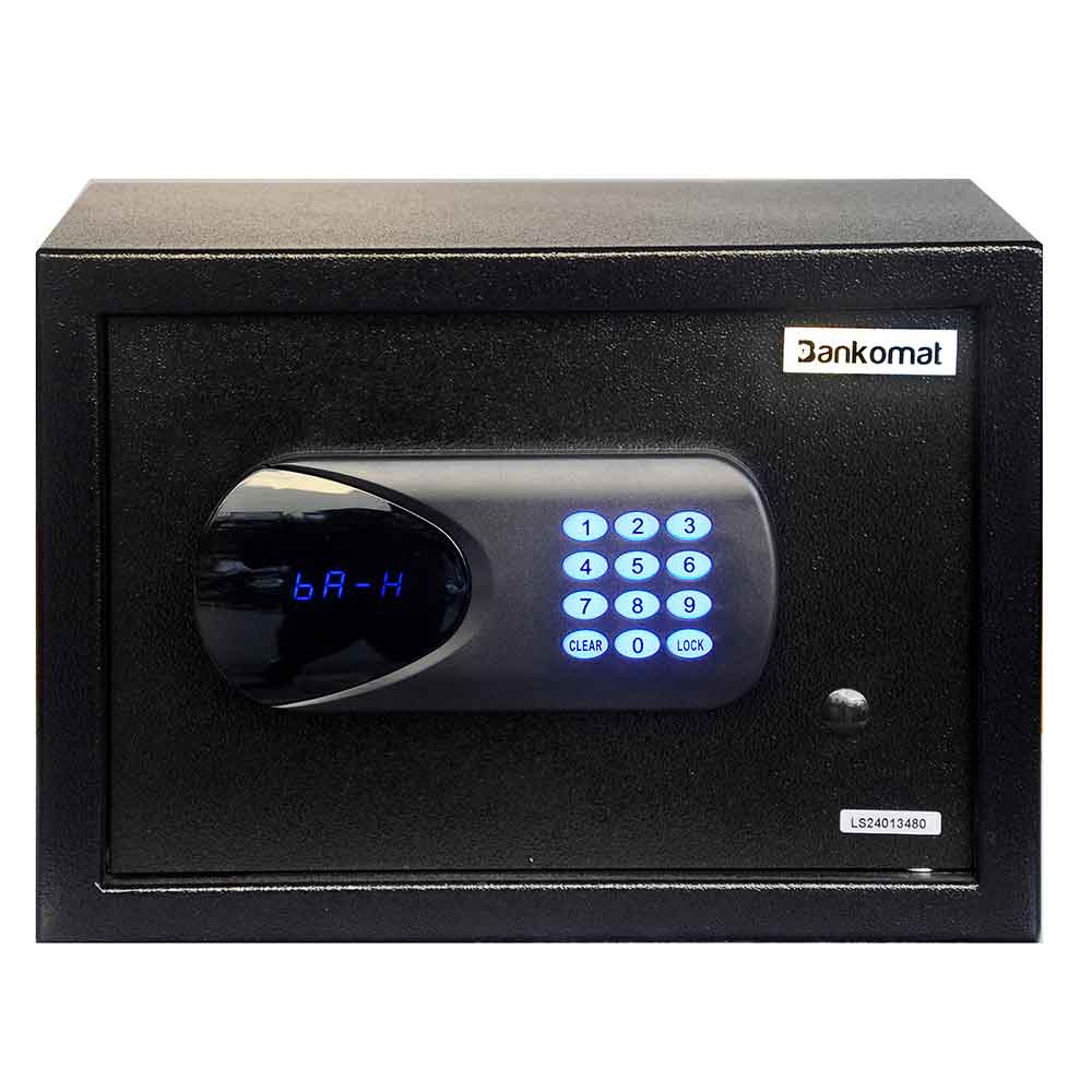 BANKOMAT Digital Safe With Electronic Keypad Lock System For Home, Office & Hotel (BMT-25TB)