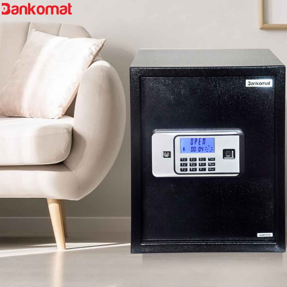 BANKOMAT Digital Safe With Electronic Keypad Lock System For Home, Office & Hotel (BMT-42FB)