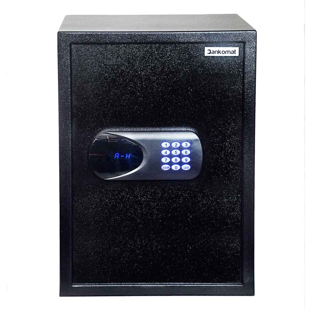 BANKOMAT Digital Safe With Electronic Keypad Lock System For Home, Office & Hotel (BMT-50TB)