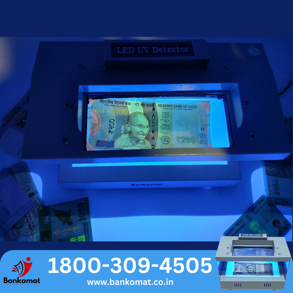 BANKOMAT Fake Cash Detector Machine BMT-FNDMINI