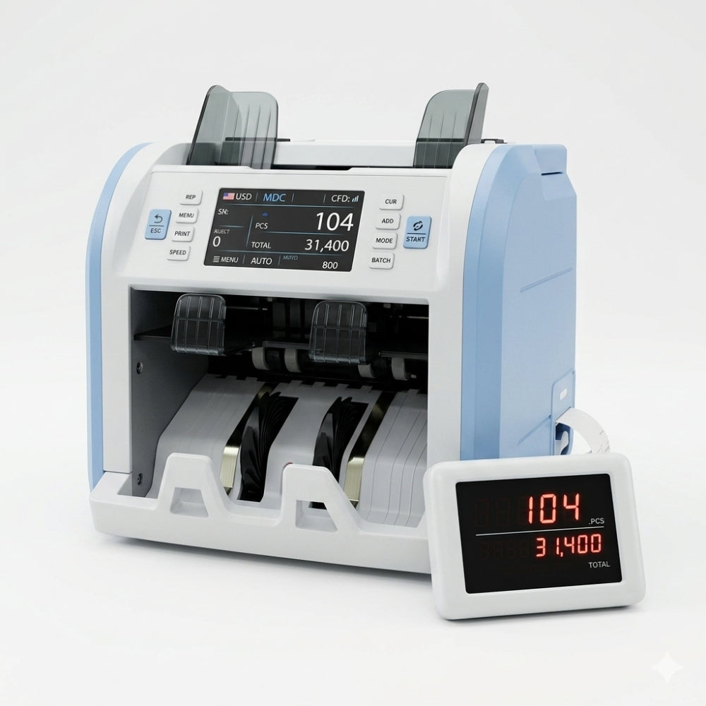 CIS INBUILT Thermal Printer Cash Counting Machine