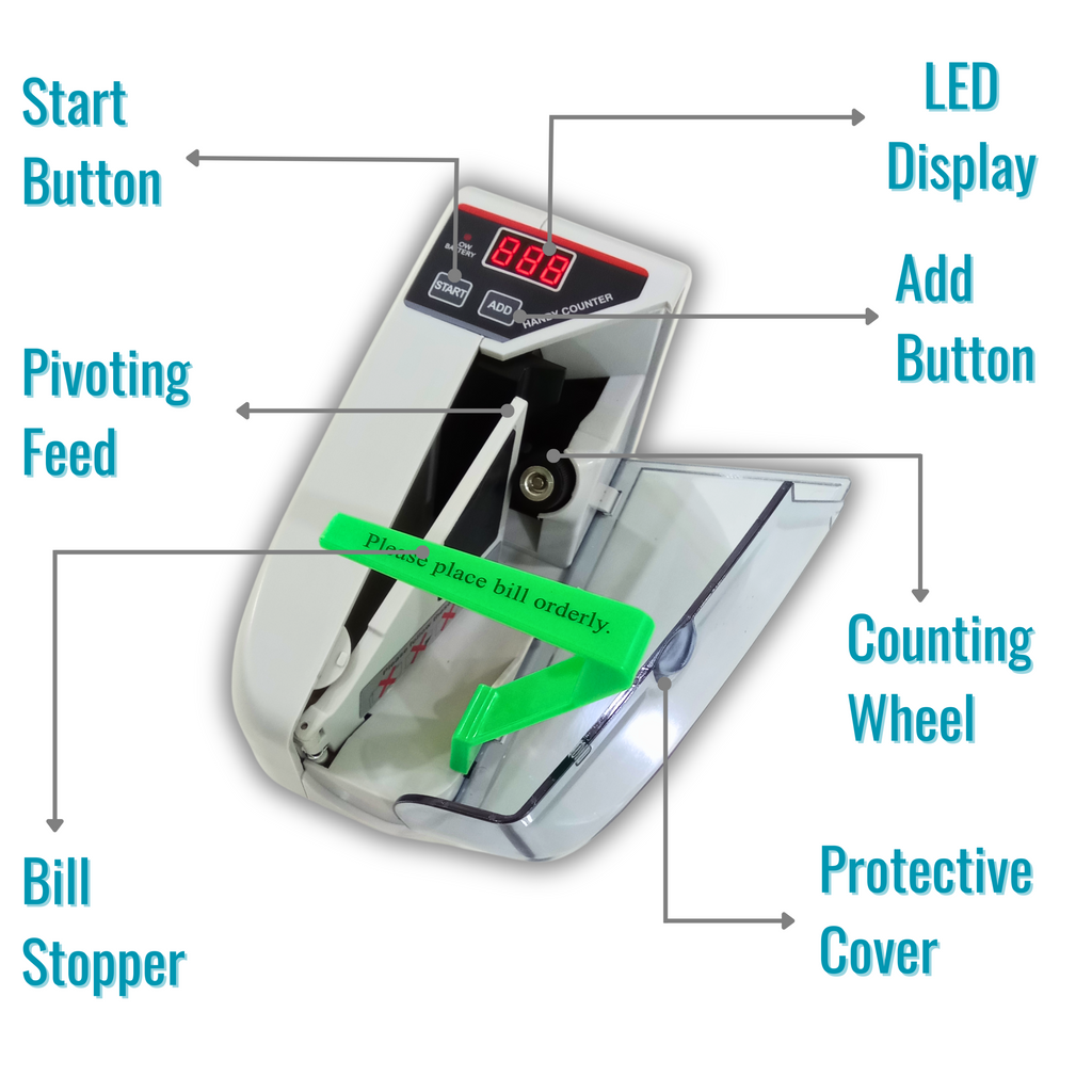 BANKOMAT Handy Cash Counting Machine  BMT-V30