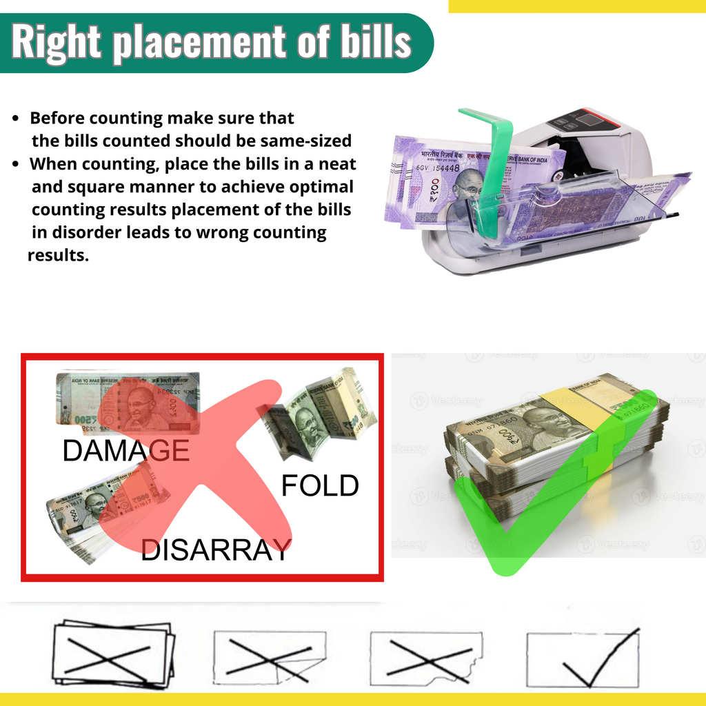 BANKOMAT Handy Cash Counting Machine  BMT-V30