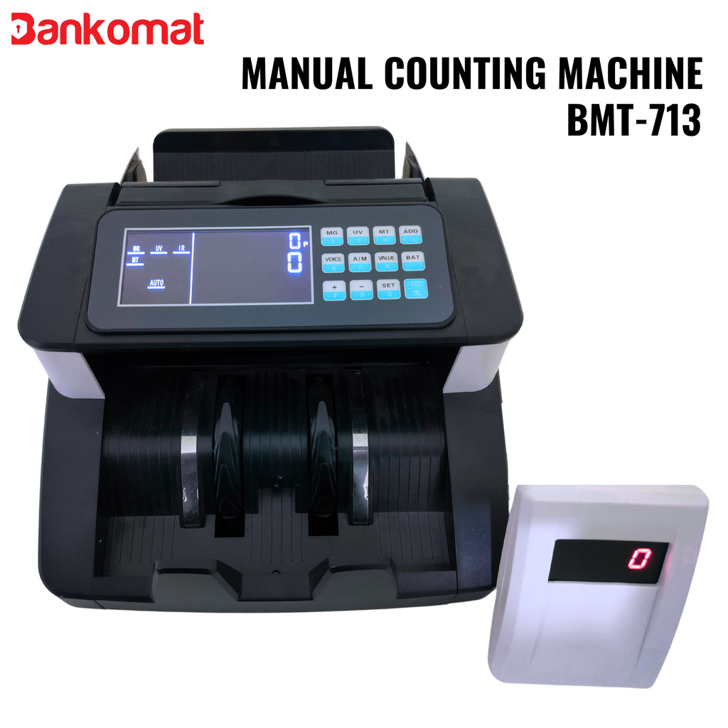 BANKOMAT Cash Counting Machine BMT-713 Manual