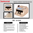 BANKOMAT Cash counting machine BM - 70 G