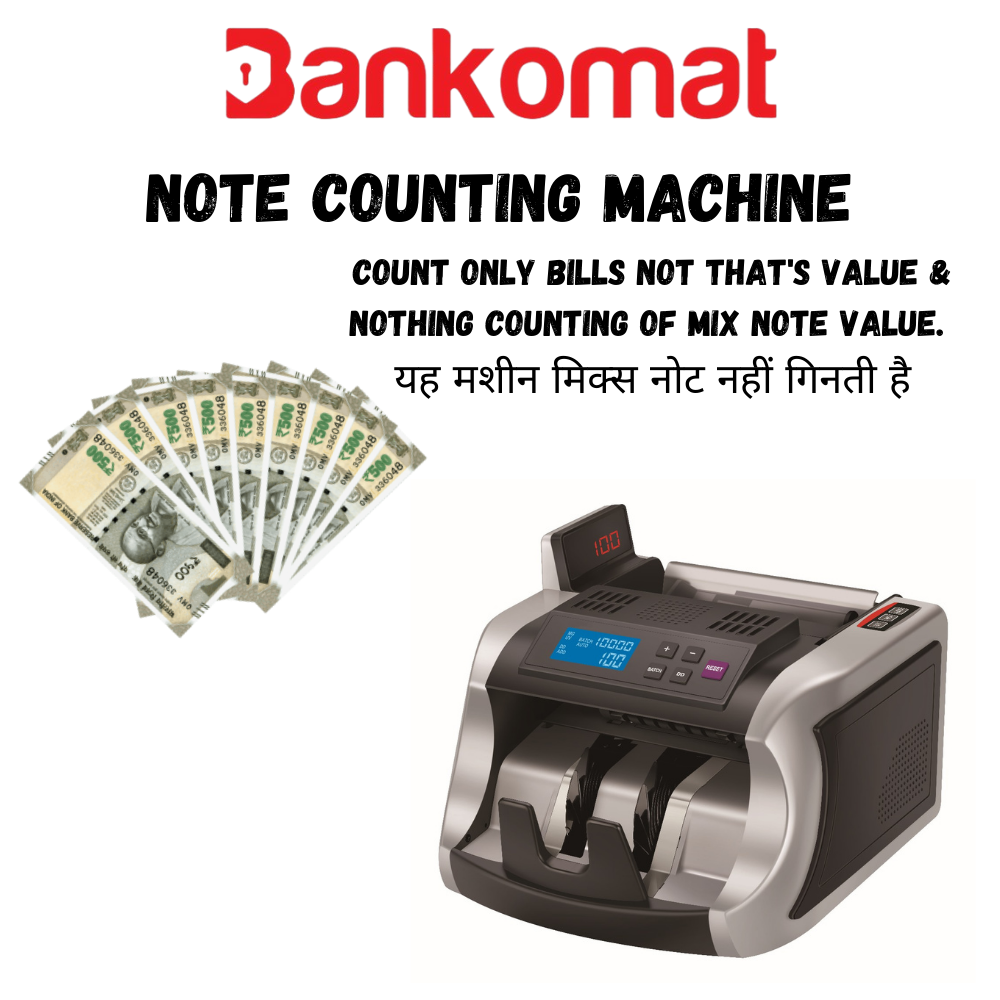 BANKOMAT BASIC NOTE COUNTING MACHINE  – BMT-2600 Basic