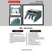 BANKOMAT  CASH COUNTING MACHINE BMT-860 Green