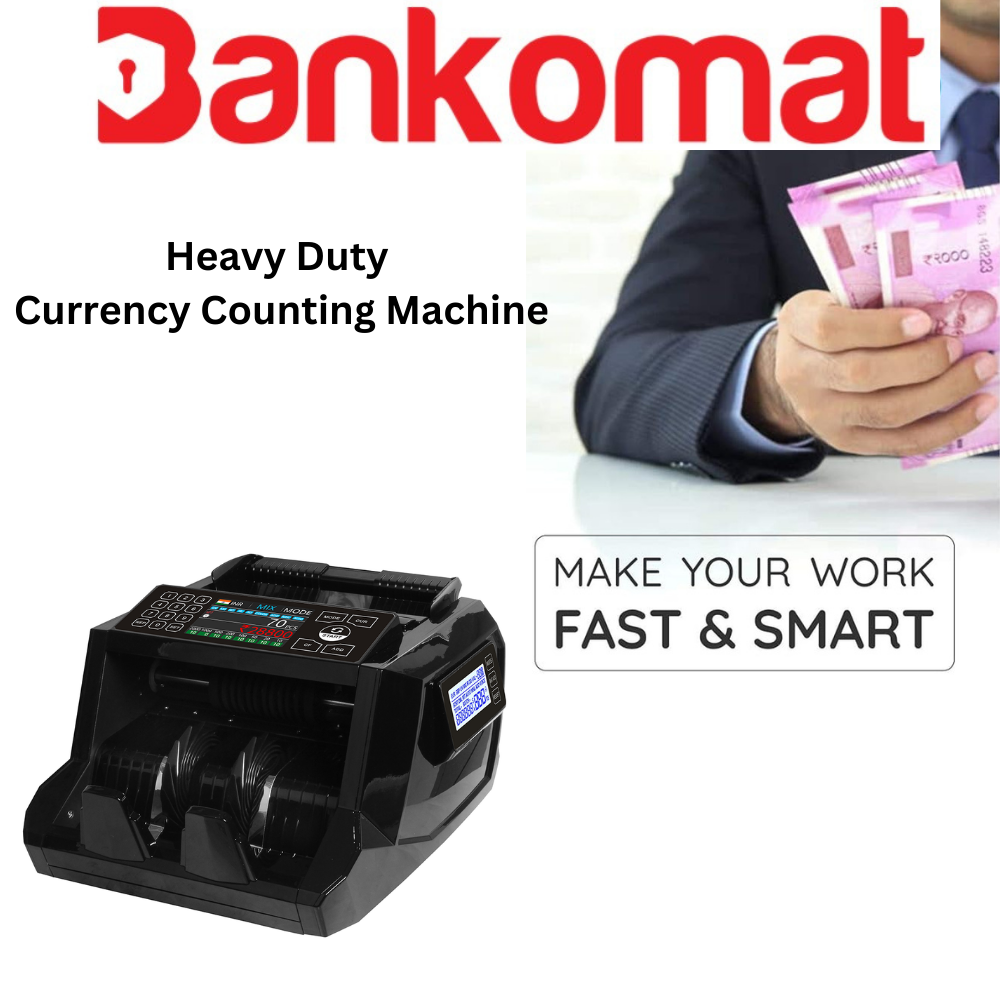 BANKOMAT Mix Cash Value Counting Machine with Fake Cash Detection Fully Automatic Cash Counting Machine