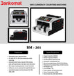 Bankomat Cash Counting Machine BM - 201