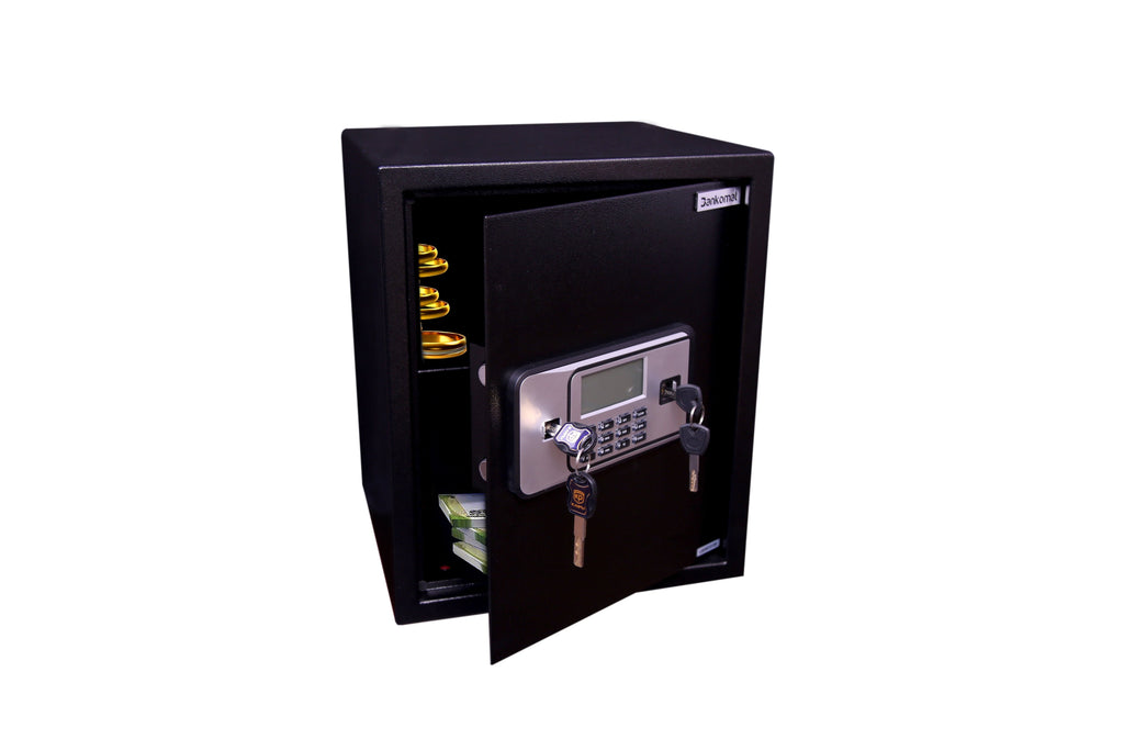 BANKOMAT Digital Safe With Electronic Keypad Lock System For Home, Office & Hotel (BMT-42FB)