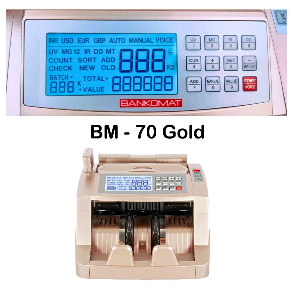 BANKOMAT Cash counting machine BM - 70 G