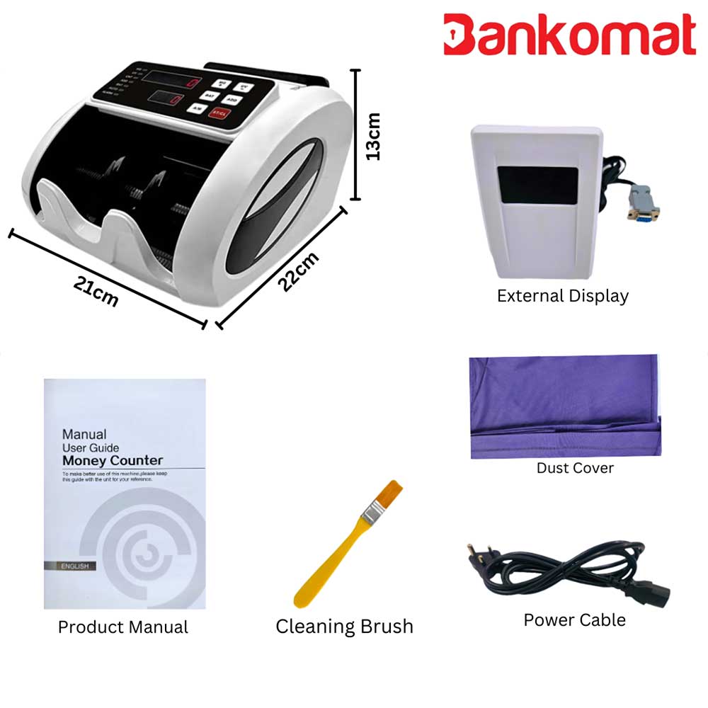 BANKOMAT Note Counting Machine BMT-715 Manual