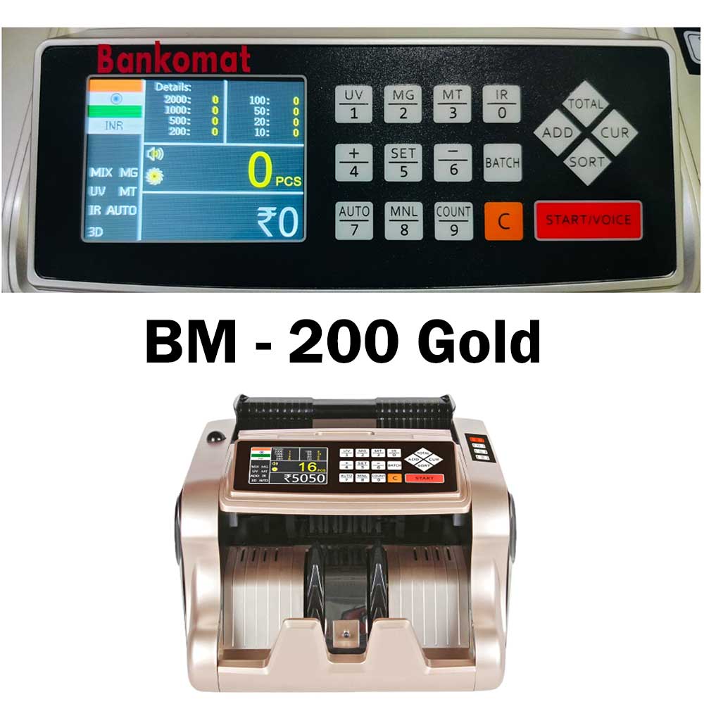 BANKOMAT Cash Counting Machine BM - 200 G