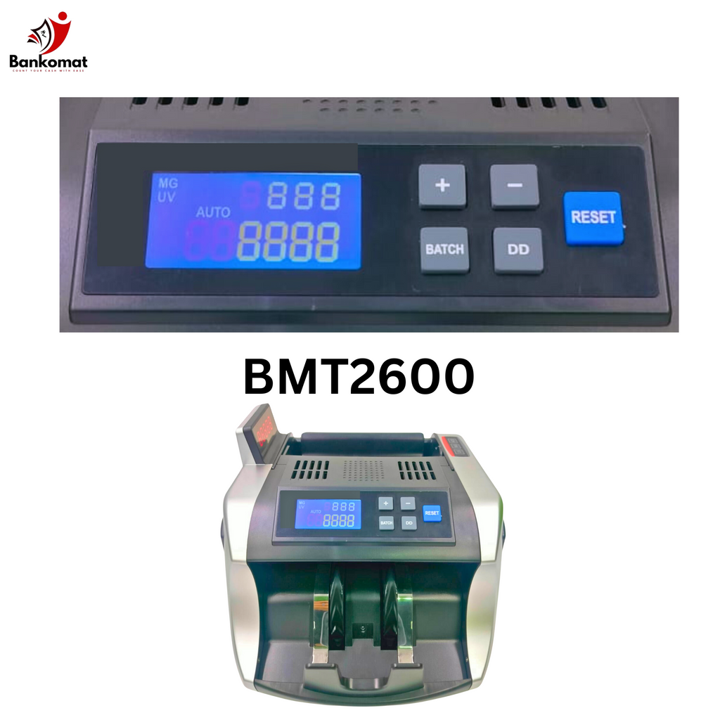 BANKOMAT BASIC NOTE COUNTING MACHINE  – BMT-2600 Basic