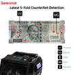 BANKOMAT Mix Cash Value Counting Machine with Fake Cash Detection Fully Automatic Cash Counting Machine
