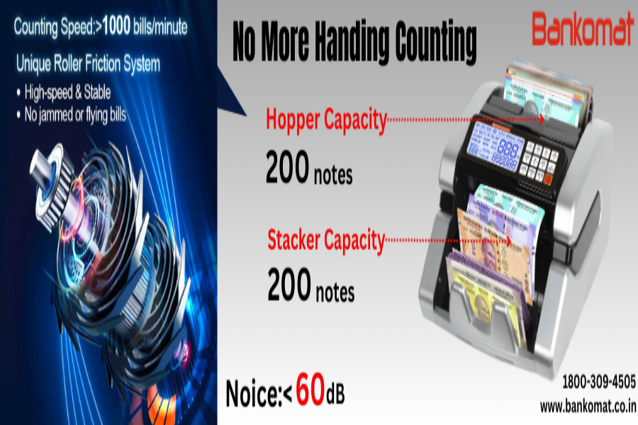 BANKOMAT Cash Counting Machine BM - 105