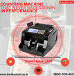 BANKOMAT Cash Counting Machine BM - 70B Manual