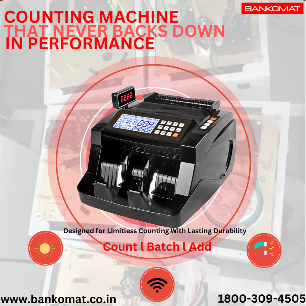 BANKOMAT Cash Counting Machine BM - 70B Manual
