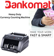BANKOMAT Premium Quality Bill/Note/Currency with Fake Note Detection, Batch Mode & Fast Note Counting Machine