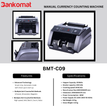 BANKOMAT Premium Quality Bill/Note/Currency with Fake Note Detection, Batch Mode & Fast Note Counting Machine