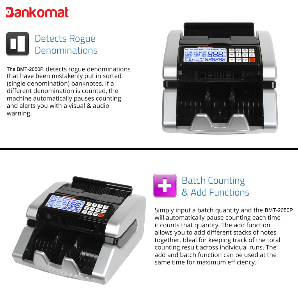BANKOMAT Cash Counting Machine BM - 105