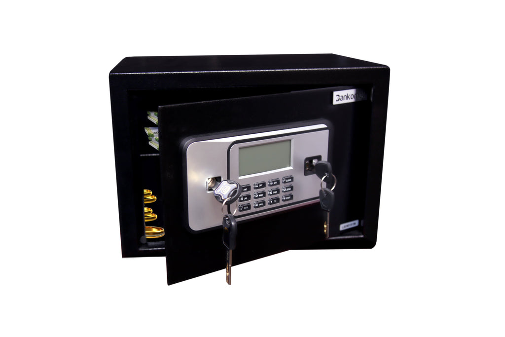 BANKOMAT Digital Safe With Electronic Keypad Lock System For Home, Office & Hotel (BMT-25FB)