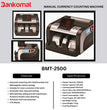 BANKOMAT BASIC NOTE COUNTING MACHINE BMT-2500