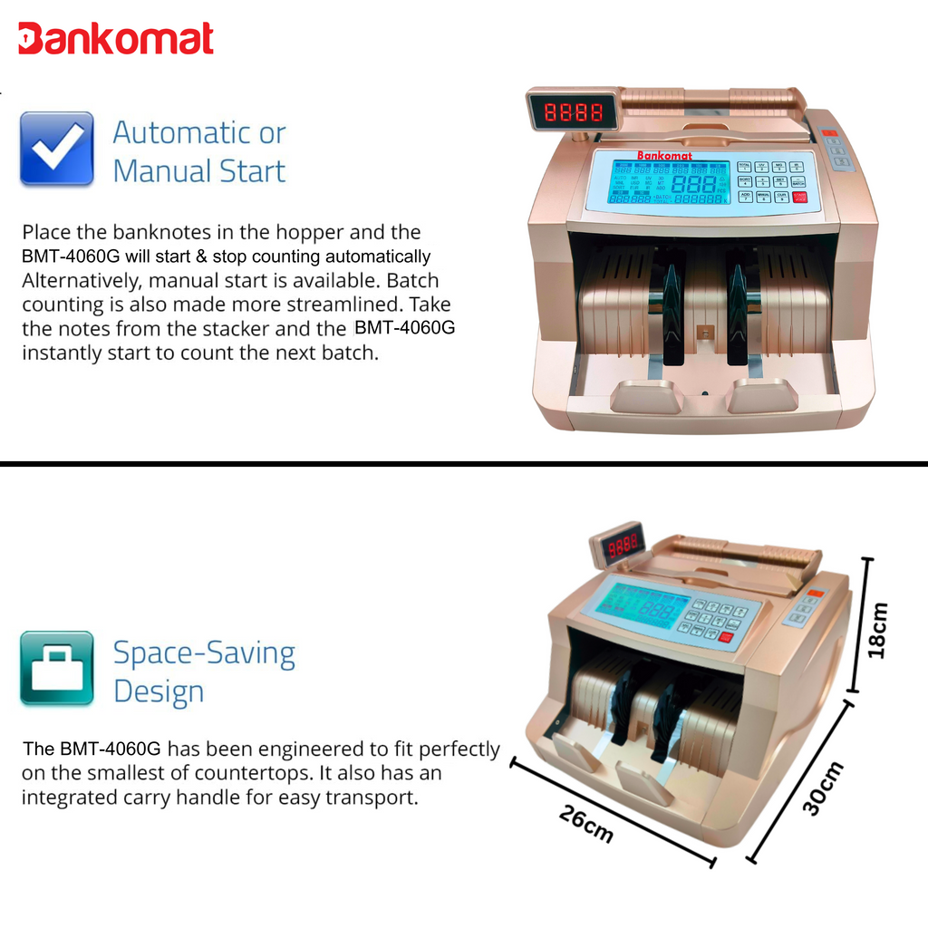 BANKOMAT Cash Counting Machine BM - 206G