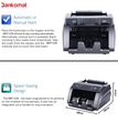 BANKOMAT Premium Quality Bill/Note/Currency with Fake Note Detection, Batch Mode & Fast Note Counting Machine